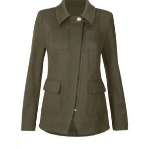 Cabi Academy Blazer Olive Green